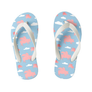 Tongs Enfants Porcs volants lunaires