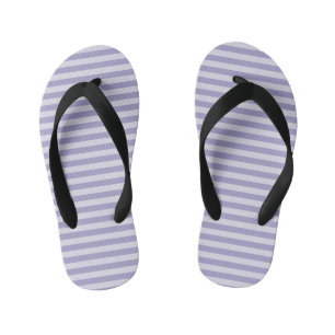 Tongs Enfants Rayures violettes