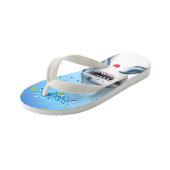 Tongs Enfants Requin (Incliné)