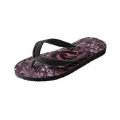 Tongs Enfants Rose Mandala (Incliné)