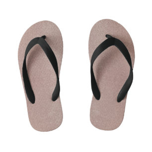 Tongs Enfants Rose Parties scintillant or Metallic Joli Fille Sp