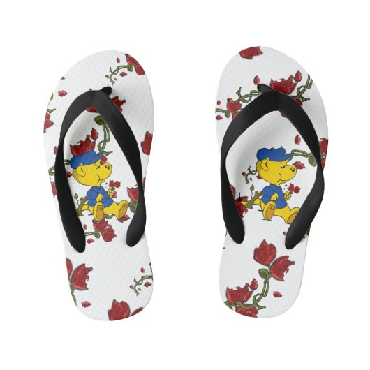 Tongs Enfants Roses de Ferald (Semelle)