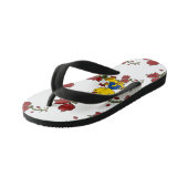 Tongs Enfants Roses de Ferald (Incliné)