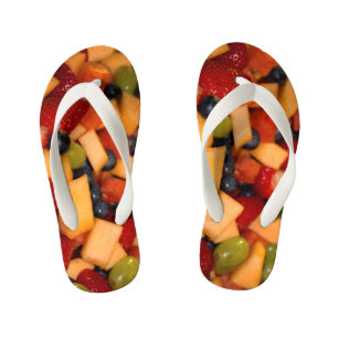 Tongs Enfants Salade de fruits Amusants Fruité Alimentation Phot