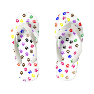 Tongs Enfants Sandales à empreintes de pattes pour enfants