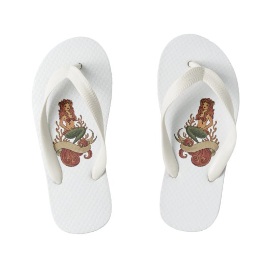 Tongs Enfants sirène (Semelle)