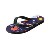 Tongs Enfants Space Planet Star Galaxy (Incliné)