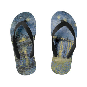 Tongs Enfants Starry Night Vincent van Gogh