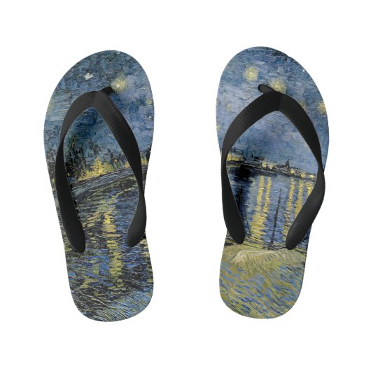 Tongs Enfants Starry Night Vincent van Gogh (Semelle)
