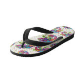 Tongs Enfants Style d'aquarelle des teintures Chameleon (Incliné)