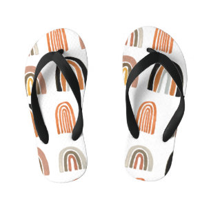 Tongs Enfants Style simple Pastel Rainbow pour enfants