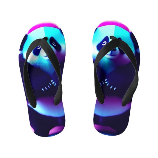 Tongs Enfants Sumo Panda Le Gnasher Bambou, Thongs (Semelle)