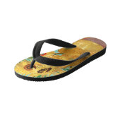 Tongs Enfants Sunflowers Vincent van Gogh (Incliné)