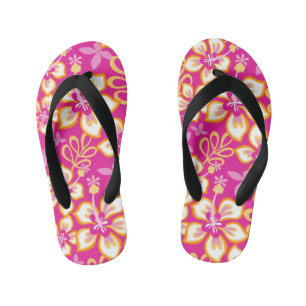 Tongs Enfants Surf JUNGLE (COMBO ROSE CHAUDE)