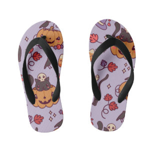Tongs Enfants tasse de café décorée de motifs d'Halloween