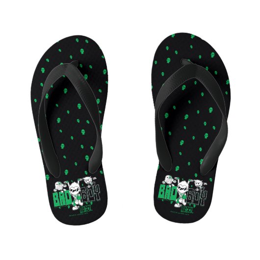 Tongs Enfants Titans Ados, allez ! | "Bad Boy" Robin, Cyborg & B (Semelle)