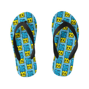 Tongs Enfants Titans Ados, partez ! Logo