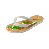 Tongs Enfants Tortue mûre (Incliné)