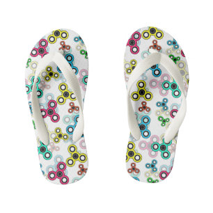 Tongs Enfants Toupies multicolores