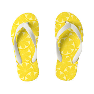 Tongs Enfants Tranche Citrus citron