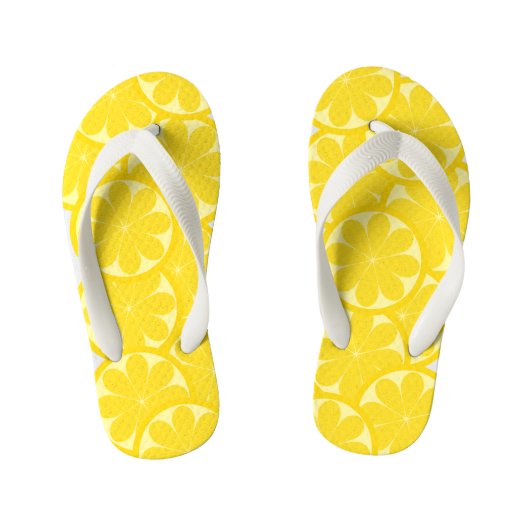 Tongs Enfants Tranche Citrus citron (Semelle)