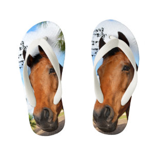 Tongs Enfants Tulip Le Cheval Brown Bay,