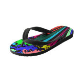 Tongs Enfants Twirl coloré Abstrait / Pinched / (Incliné)