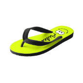 Tongs Enfants Vert personnalisé (Incliné)