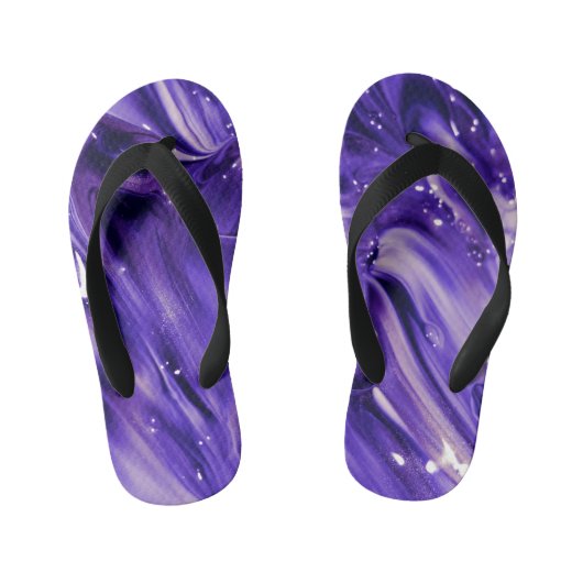 Tongs Enfants Violet (Semelle)