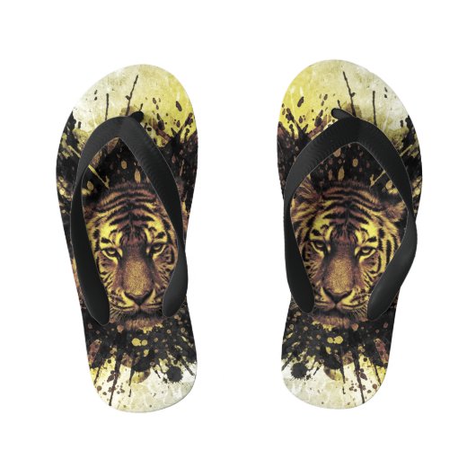Tongs Enfants visage de lion (Semelle)