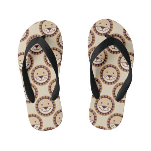 Tongs Enfants Visage mignon de lion