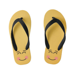 Tongs Enfants Visage souriant aux yeux souriants