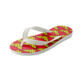 Tongs Enfants Wonder Woman | Logo classique (Incliné)