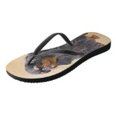 Tongs English Toy Spaniel Peinture Animal Art original (Incliné)