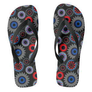 Tongs Engrenages colorés