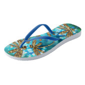 Tongs Épingles de bulles de libellules (Incliné)