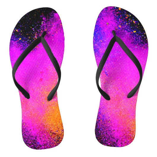 Tongs Éruption colorée en poudre (Semelle)