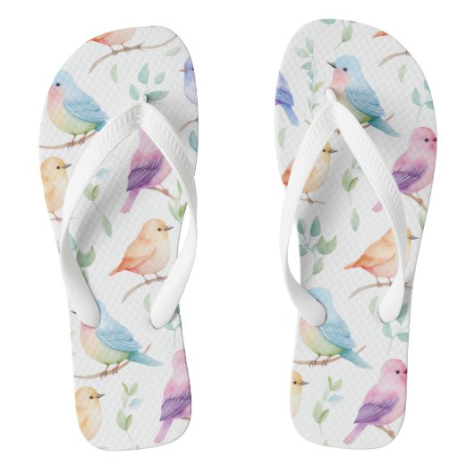 Tongs Étapes du chant des oiseaux - Vibes de nature pais (Semelle)