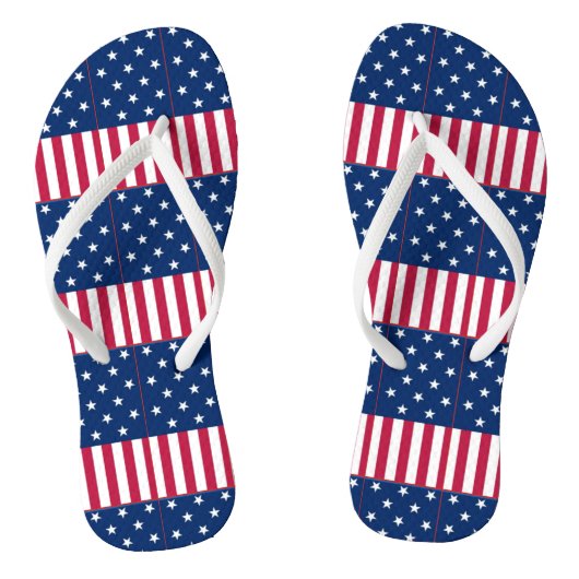 Tongs États-Unis d'Amérique Slim Adult Flip Flops (Semelle)