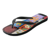 Tongs Fake Masterpiece Collection de timbres aléatoires (Incliné)