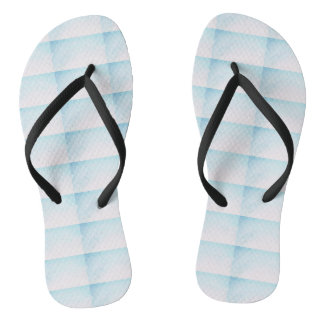 Tongs Femmes Bleu et Blanc