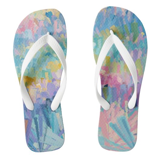 Tongs Feuillage coloré (Semelle)