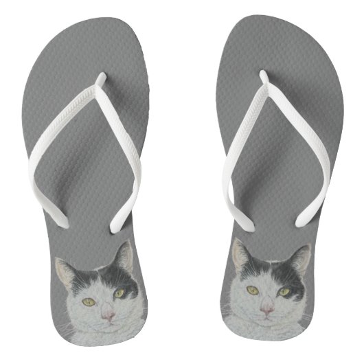 Tongs Feuilles de chats (Semelle)