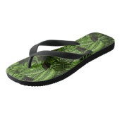 Tongs Feuilles de la jungle (Incliné)