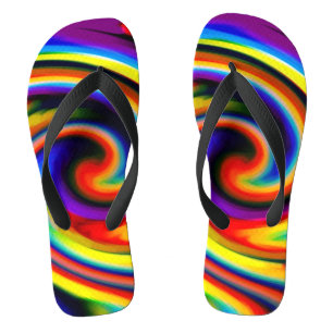 Tongs Feuilles Lumineuses