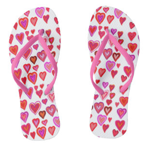Tongs Feuilles pour les vacances d'été