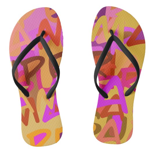 Tongs Feuilles pour les vacances d'été (Semelle)