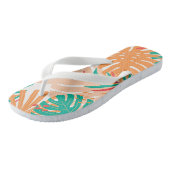 Tongs Feuilles tropicaux (Incliné)