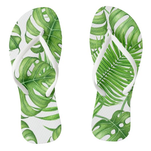 Tongs Feuilles tropicaux (Semelle)