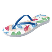 Tongs Feuilles tropicaux frais (Incliné)